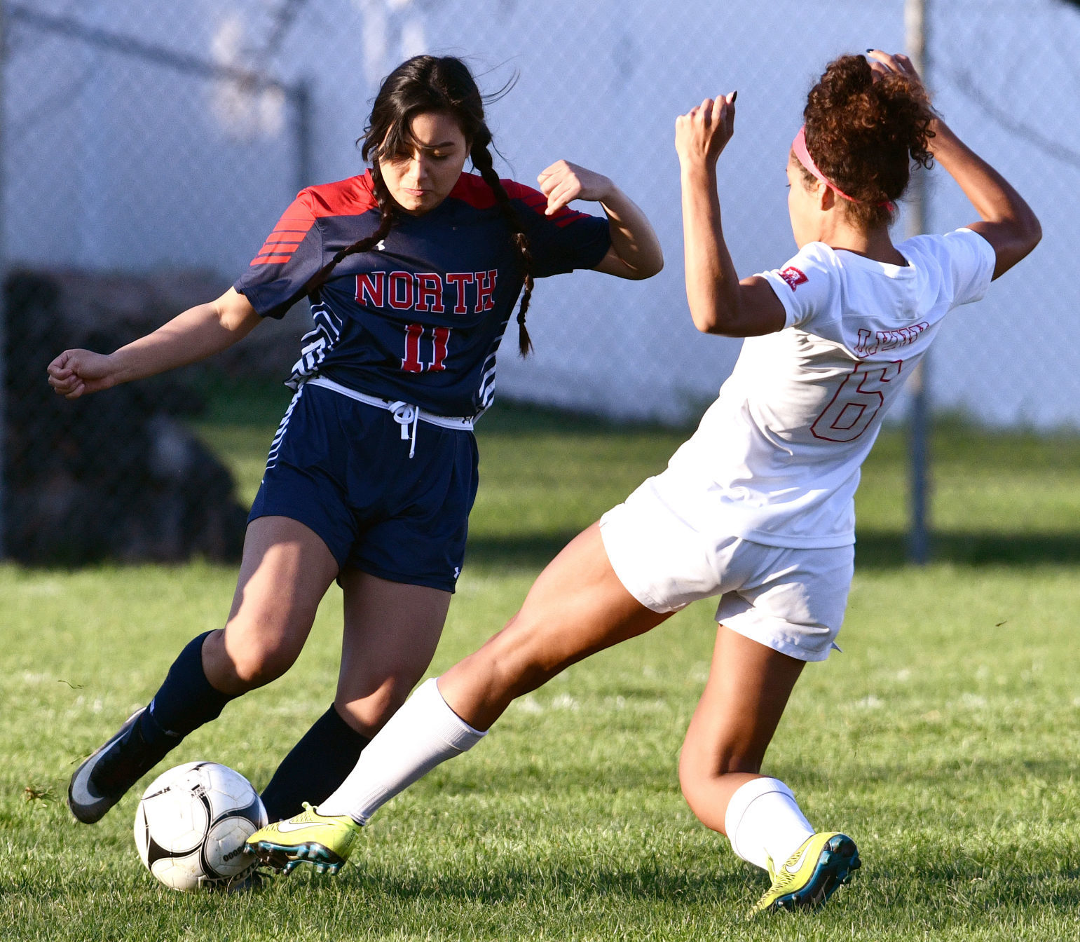 North vs Abraham Lincoln girls soccer